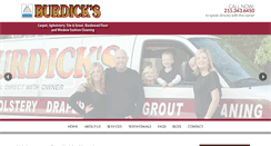 Desktop Screenshot of burdickscleaning.com
